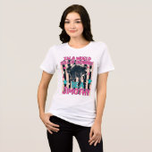 Jimothy Waschbär Tri-Blend Shirt (Vorderseite voll)
