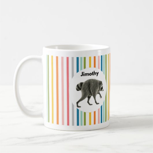 jimothy Waschbär Viral 11oz Kaffee Kaffeetasse (Links)