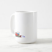 Jims Automobilkaffee-Tasse Kaffeetasse (Vorderseite Links)