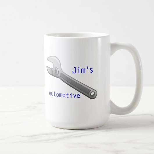 Jims Automobilkaffee-Tasse Kaffeetasse (Rechts)