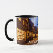JIm's Personalisiert anpassbares Koffein am Morgen Tasse (Links)