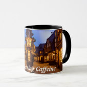 JIm's Personalisiert anpassbares Koffein am Morgen Tasse (VorderseiteRechts)