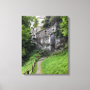 Jims Schloss ausgedehnter Leinwand-Druck Leinwanddruck