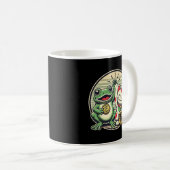 Jin Chan und Maneki Neko - Glück und Wohlstand Kaffeetasse (VorderseiteRechts)