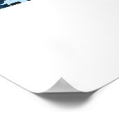 Jinan China City Map Poster (Ecke)