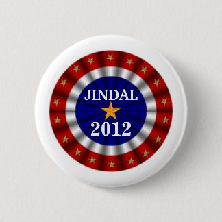 Jindal 2012 Kampagnenknopf Button