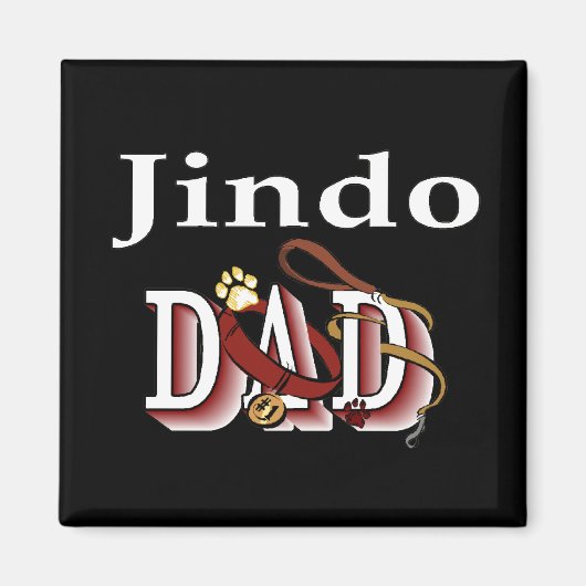 Jindo DOG VATER Magnet (Vorne)