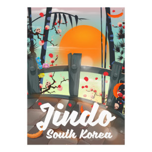 Jindo South korea Fotodruck