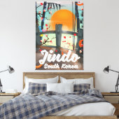 Jindo South korea Leinwanddruck (Insitu (Schlafzimmer))