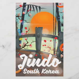Jindo Südkorea Briefpapier
