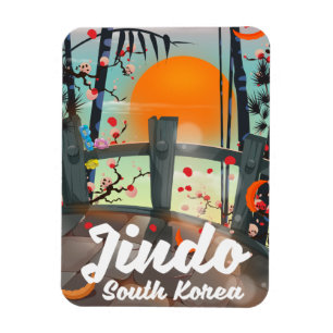 Jindo Südkorea Magnet