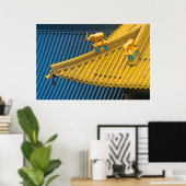 Jing'an Temple | Architekturdetails Poster (Heimbüro)