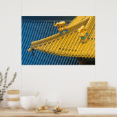 Jing'an Temple | Architekturdetails Poster (Küche)