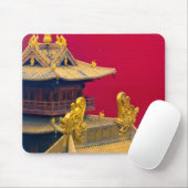 Jing'an Temple, Shanghai, China Mousepad (Mit Mouse)
