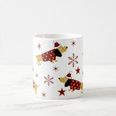 Jingle All the Dackel Way Kaffeetasse (Mittel)