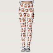 Jingle All the way Christmas Farm Donkey Leggings (Vorderseite)