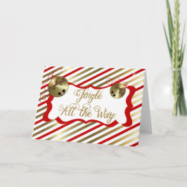 Jingle All the way Christmas Grueting Card Feiertagskarte