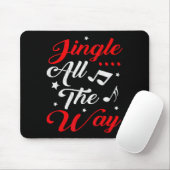 Jingle All The Way Festive Christmas Mousepad (Mit Mouse)