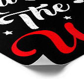 Jingle All The Way Festive Christmas Poster (Ecke)