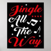 Jingle All The Way Festive Christmas Poster (Vorne)