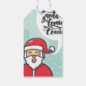 Jingle All The Way Geschenkanhänger (Rückseite)