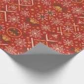 Jingle all the Way Geschenkpapier (Ecke)