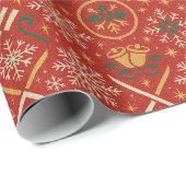 Jingle all the Way Geschenkpapier (Rolleneckpunkt)
