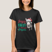 Jingle All The Way Nobody Likes A Half-ed Jingler T-Shirt (Vorderseite)