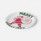 Jingle All The Way Pappteller (Schrägansicht)