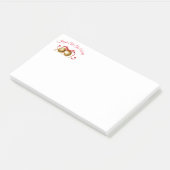 Jingle All the way Post it Notes Post-it Klebezettel (angewinkelt)