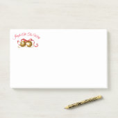 Jingle All the way Post it Notes Post-it Klebezettel (Auf Schreibtisch)