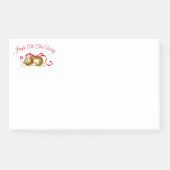Jingle All the way Post it Notes Post-it Klebezettel (Vorderseite)