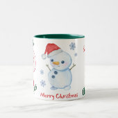 Jingle All The Way Zweifarbige Tasse (Mittel)