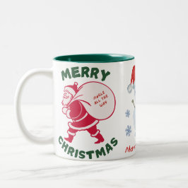 Jingle All The Way Zweifarbige Tasse