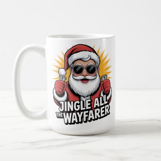 Jingle All the Wayfarer Kaffeetasse (Links)