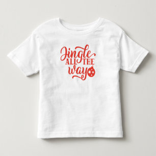 Jingle All Way Kleinkind Weihnachts-Shirt - Niedli T-shirt