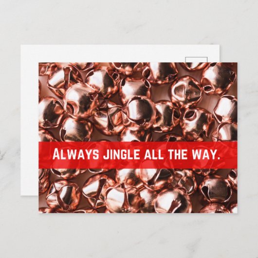 Jingle All Way Postcard Postkarte (Vorne/Hinten)