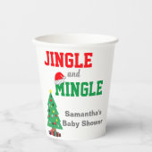 Jingle and Mingle Baby Shooter Pappbecher (Vorderseite)