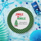 Jingle and Mingle Baby Shooter Pappteller (Party)