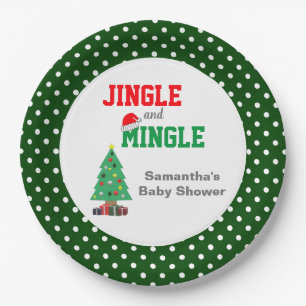 Jingle and Mingle Baby Shooter Pappteller