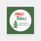 Jingle and Mingle Baby Shooter Serviette (Vorderseite)
