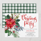 Jingle and Mingle Christmas Invasion Einladung (Vorne/Hinten)