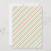 Jingle and Mingle Christmas Party Einladung (Rückseite)