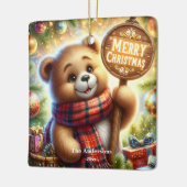 Jingle and Mingle Christmas Party Keramikornament (Links)