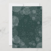 Jingle and Mingle Holly Berries Christmas Party Einladung (Rückseite)