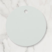 Jingle And MIngle Mistletoe Green Christmas Geschenkanhänger (Rückseite)