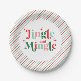 Jingle and Mingle - Party Pappteller