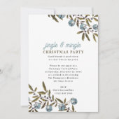 Jingle and Mingle Weihnachtsfeier Einladung (Vorderseite)