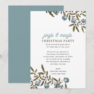 Jingle and Mingle Weihnachtsfeier Einladung