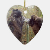 Jingle Baba und Google Mama Keramik Ornament (Rechts)